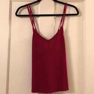 Urban Outfitters Red Strappy Tank Top